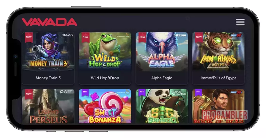 Казино Вавада на Айфон и Андроид